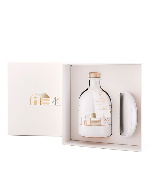 Geschenkbox Natives Olivenöl extra Monocultivar «Favololio»